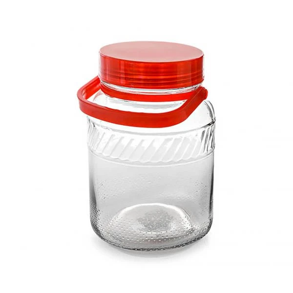 TG-SŁÓJ Z ZAKRĘTKĄ I UCHWYTEM PLASTKOWYM *8L* 2318/6119