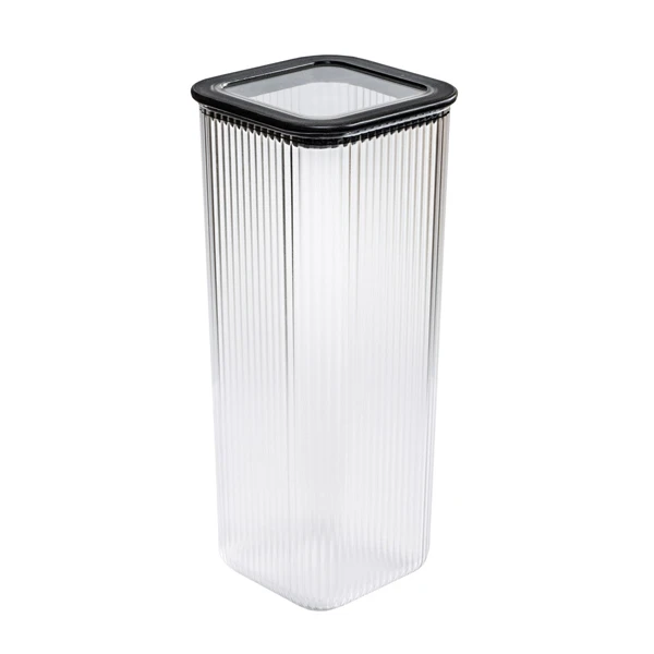 POJEMNIK NA ŻYWNOŚĆ PLASTIKOWY PROSTOKĄTNY NA SYPKIE DUŻY 2380ml BRANQ