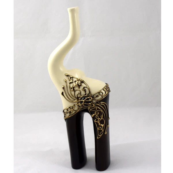 CER-SŁOŃ MODERN CHUDY MAŁY *DEKOR 1/2 VENGE/BRĄZ C-336-1/2BR/V