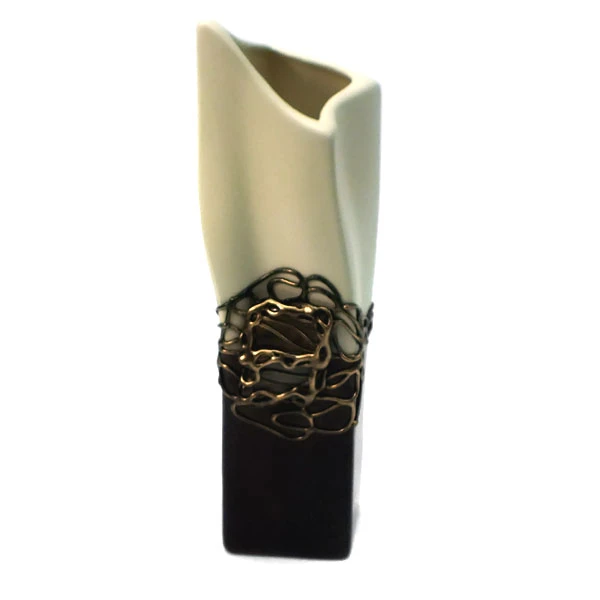 CER-WAZON KRZYWY *DECOR 1/2VENGE/BRĄZ* C-418-1/2DV/BR