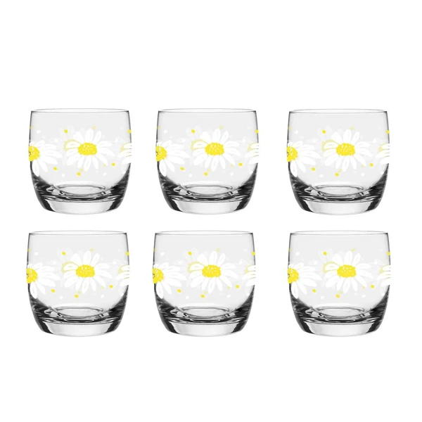 GLA-6 SZKLANEK 260ML STOKROTKI