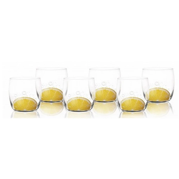 GLASMARK-6 SZKLANEK *CYTRYNA* NISKA 260ML