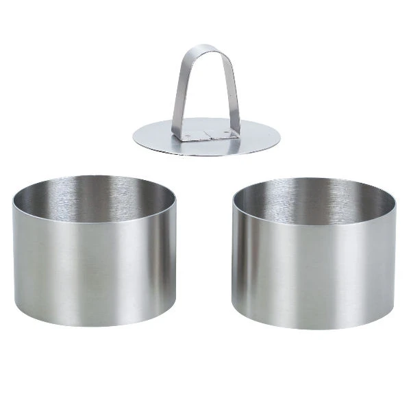 KH-4610 KPL. 3 CZĘŚCIOWY DO DESERÓW pierścienie plus docisk