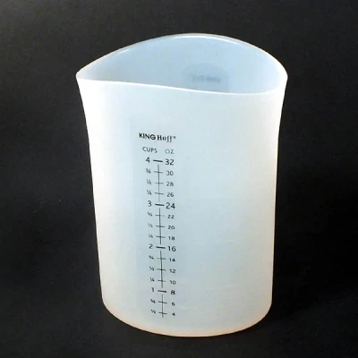 KH-4664 SILIKONOWY KUBEK POMIAROWY 1000ML