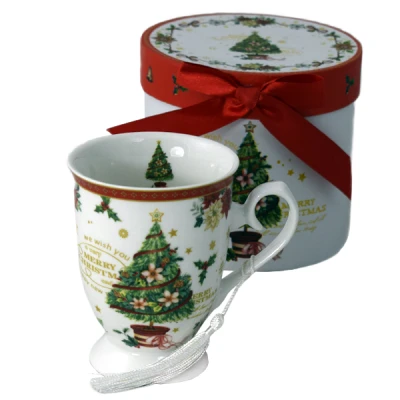 MMG-KUBEK PORCELANOWY W PUDEŁKU BOŻE NARODZENIE 48061