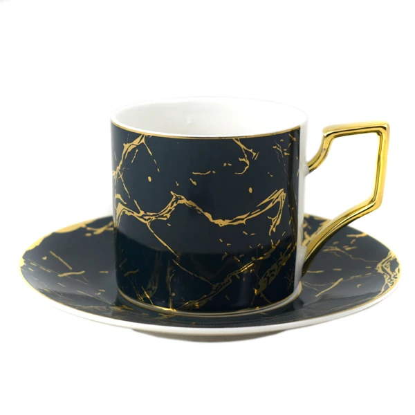 MON-FILIŻANKA ZE SPODKIEM 200ML GREEN 3573