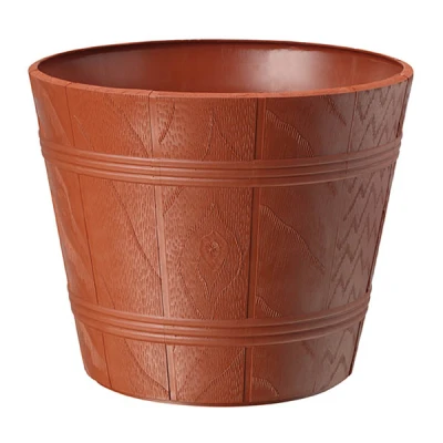 OSŁONKA DREWNOPODOBNA 5 TERAKOTA h29 fi33