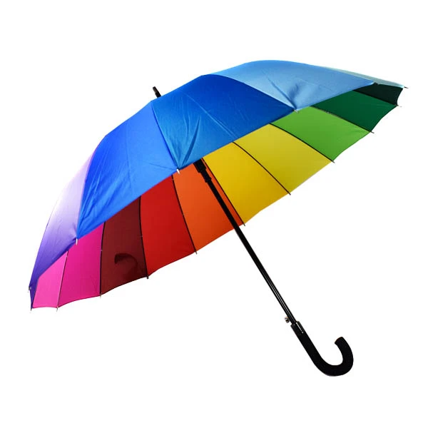 TIR-PARASOL 25'' 16D *PEŁNA TĘCZA* TS135-1