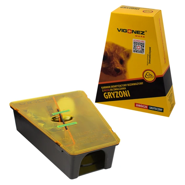 VIGONEZ-KARMNIK DERATYZACYJNY Z PASTĄ NA GRYZONIE 150G