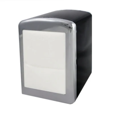 AKU-DYSPENSER DO SERWETEK METALOWY CZARNY