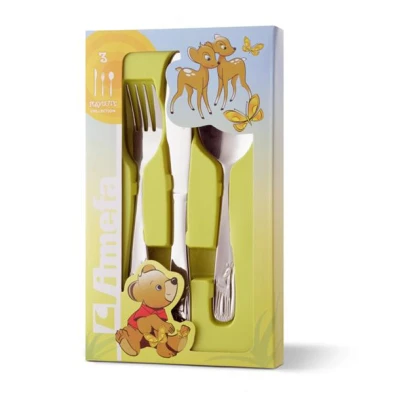 AMEFA-KPL. SZTUĆCÓW DZIECIĘCY 3EL.*BEAR*