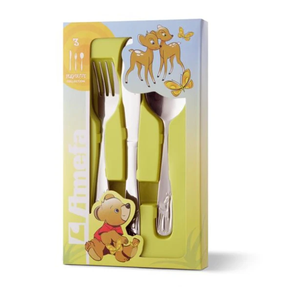 AMEFA-KPL. SZTUĆCÓW DZIECIĘCY 3EL.*BEAR*