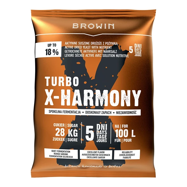 BROWIN-DROŻDŻE GORZELNICZE X-HARMONY 100L 403206