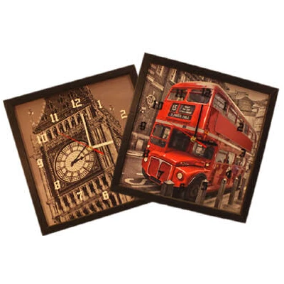 CERPLAST-OBRAZ REPR. 30*30 +ZEGAR