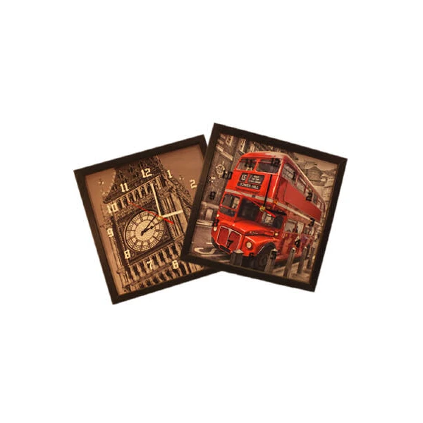 CERPLAST-OBRAZ REPR. 30*30 +ZEGAR