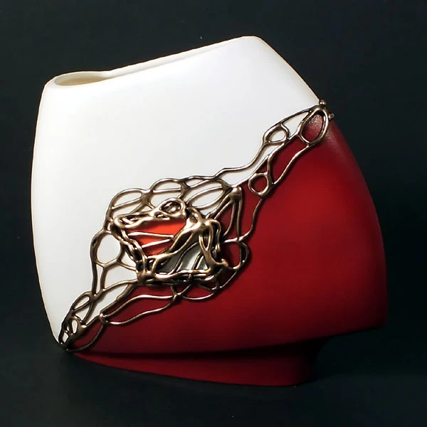 CER-WAZON ŻAGIEL MAŁY *DECOR MAHOŃ* C-461DM