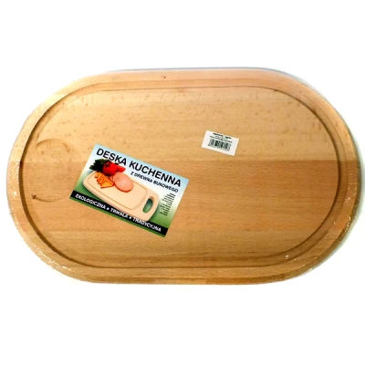 DREWSTYL-DESKA PÓŁOKRĄGŁA FAZOWANA