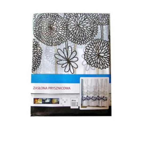 FEN-ZASŁONA PRYSZNICOWA POLIESTER PS-6 BEŻ 180*180