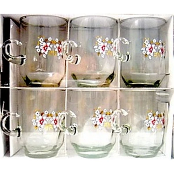 KPL. 6 SZKLANEK Z UCHEM *KALKA*