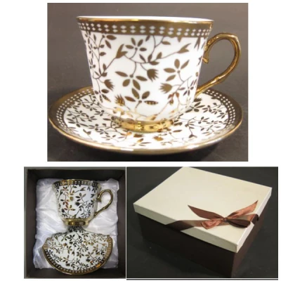 MMG-FILIŻANKA+SPODEK 250ML GP-0329