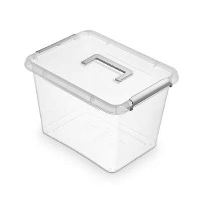 POJEMNIK *NANO BOX JONY SREBRA* Z RĄCZKĄ 19L Z/P 1533