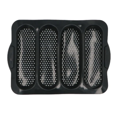 VEX-FORMA SILIKONOWANA NA 4 BAGIETKI CZARNA 26656