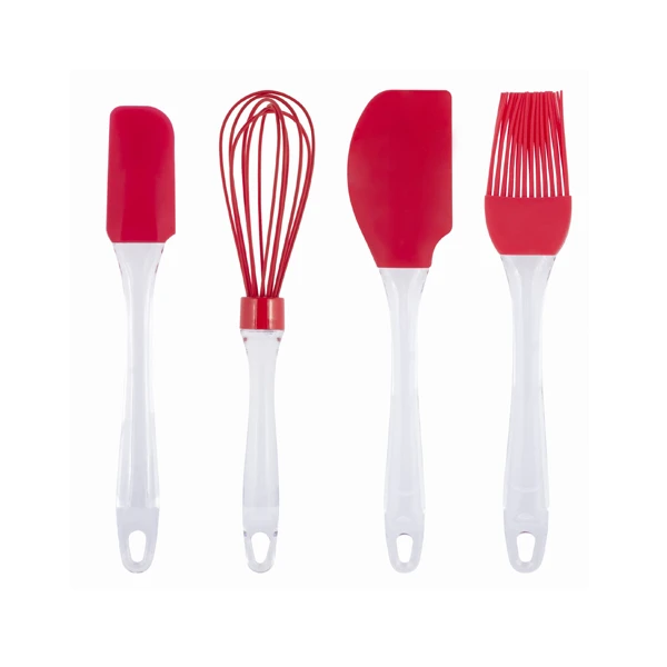 ZESTAW 4-EL. AKCESORIÓW SILIKONOWYCH 7509