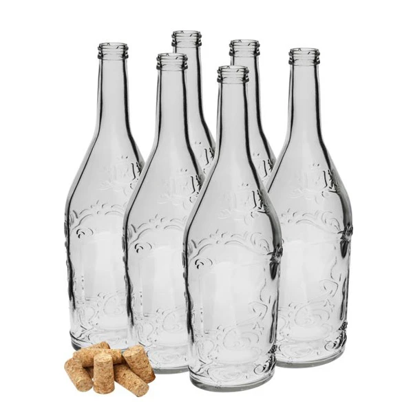 BROW-6 BUTELEK NA NALEWKĘ Z KORKIEM 500ML 631603