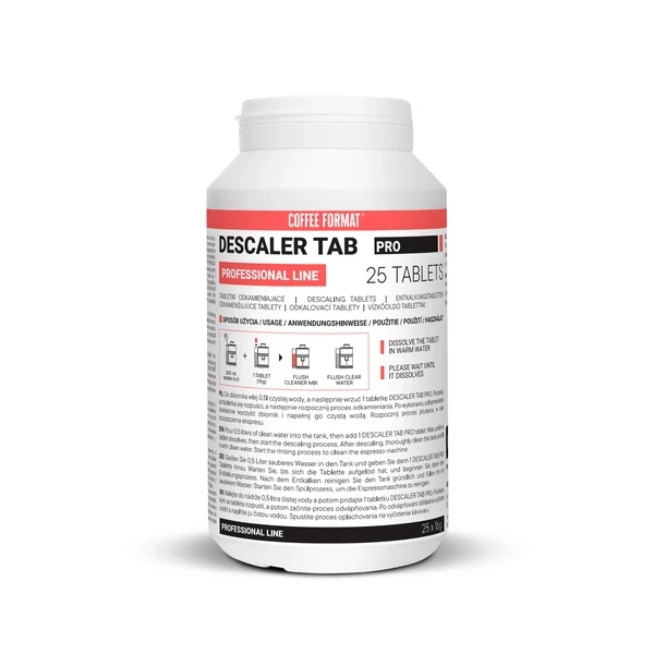 COFFEE-TABLETKI ODKAMIENIAJĄCE PROFESSIONAL LINE 25X16G