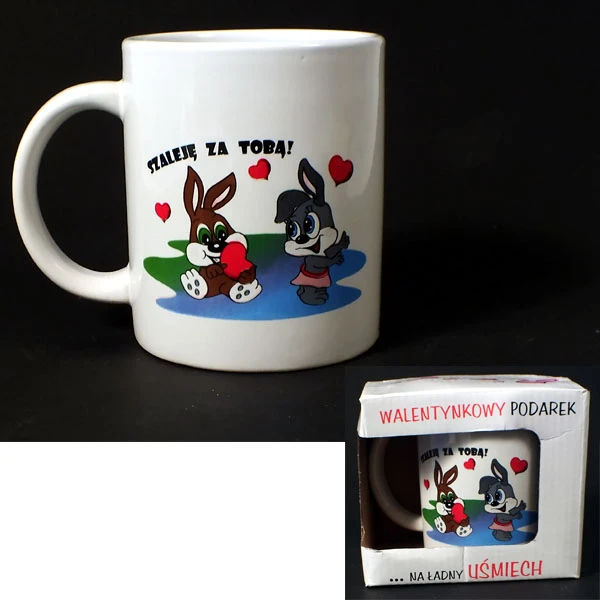 MMG-KUBEK CERAMICZNY *SZALEJĘ ZA TOBĄ*