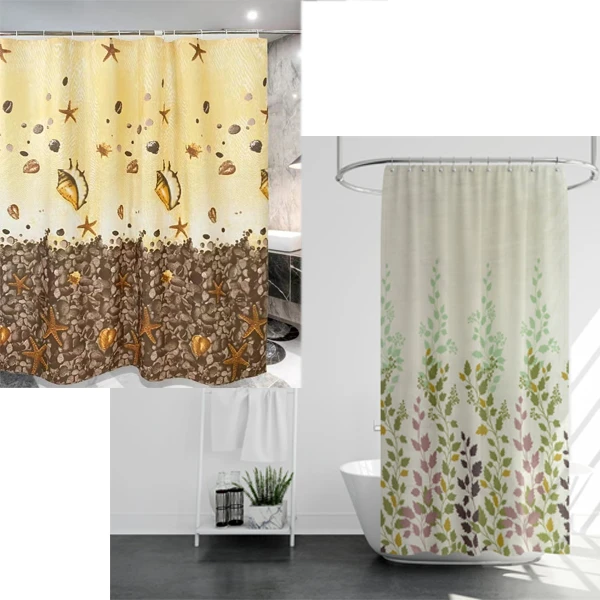 DOW-ZASŁONA PRYSZNICOWA POLIESTER GRUBA 180X180