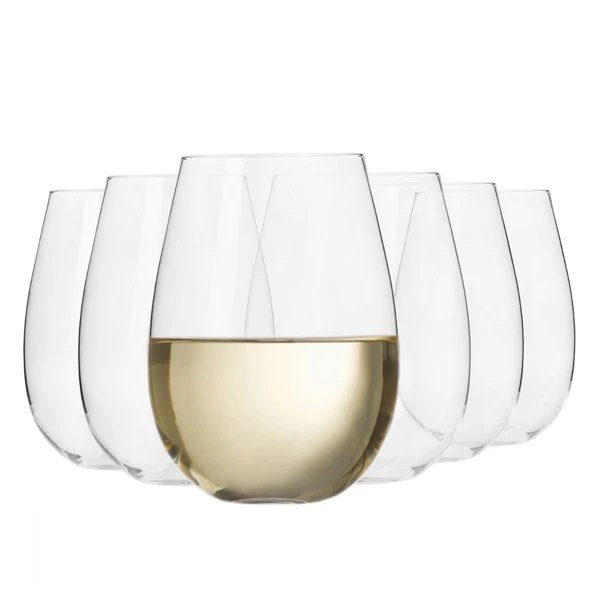 KR-KPL.SZKLANEK WINO BIAŁE 6376-0500 A'6 *HARMONY*