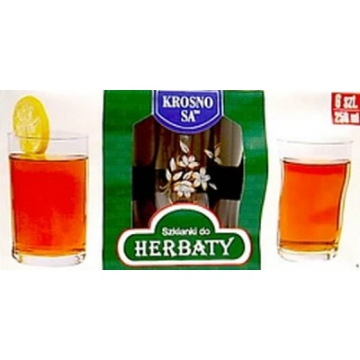 KPL. 6 SZKLANEK HERBATA*KALKA*