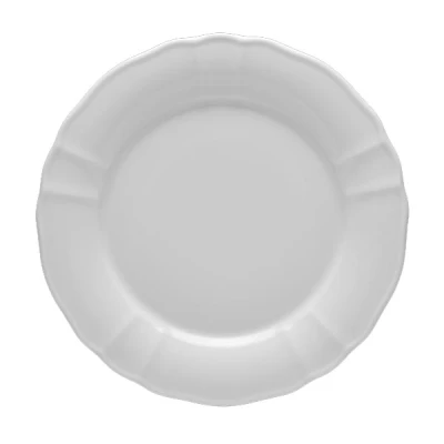 LUBIANA-TALERZ PŁYTKI 26CM *MARIA* GŁADKI 3538