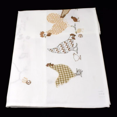 MESA-BIEŻNIK WIELKANOCNY 50X100 BIAŁY/WZÓR BRĄZOWY /383/