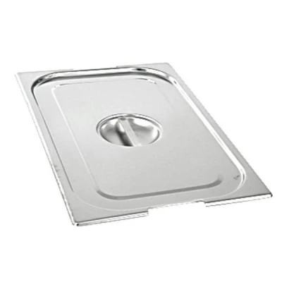 ST-POKRYWA STALOWA Z WYCIĘCIEM NA UCHWYTY DO POJEMNIKÓW GN1/4 134000