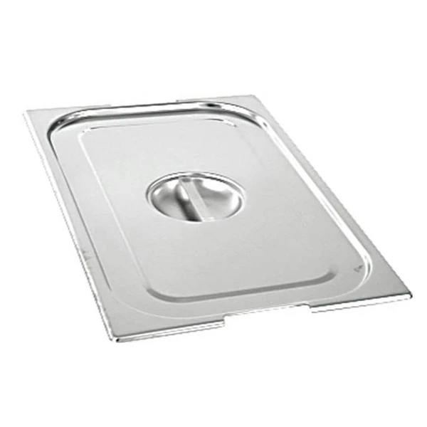 ST-POKRYWA STALOWA Z WYCIĘCIEM NA UCHWYTY DO POJEMNIKÓW GN1/4 134000