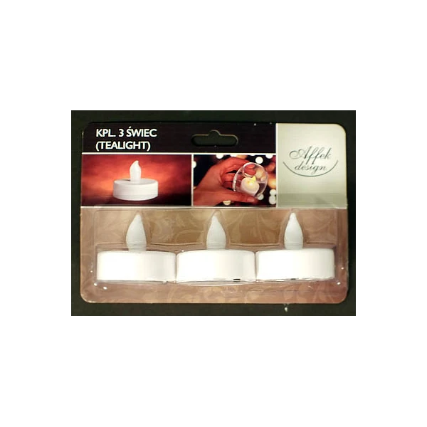 MONDEX-KPL.3 ŚWIEC TEALIGFT LED *5018N-3*