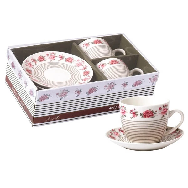 TOM-KPL. FILIŻANEK+SPODEK 2+2 250ML CR2-31