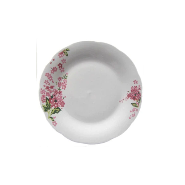 MONDEX-TALERZ 18CM DESER RÓŻ. KWIATY BUKIET JSDSB005DP7