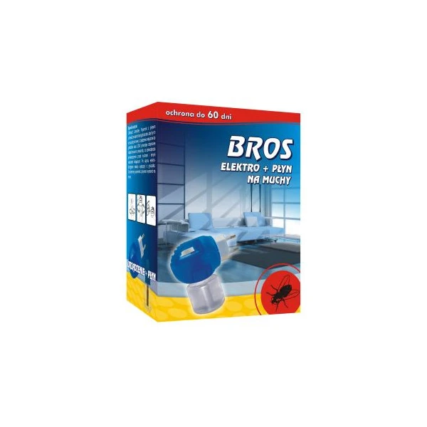 BROS - ELEKTRO + PŁYN NA MUCHY,KOMARY,MRÓWKI  60 DNI