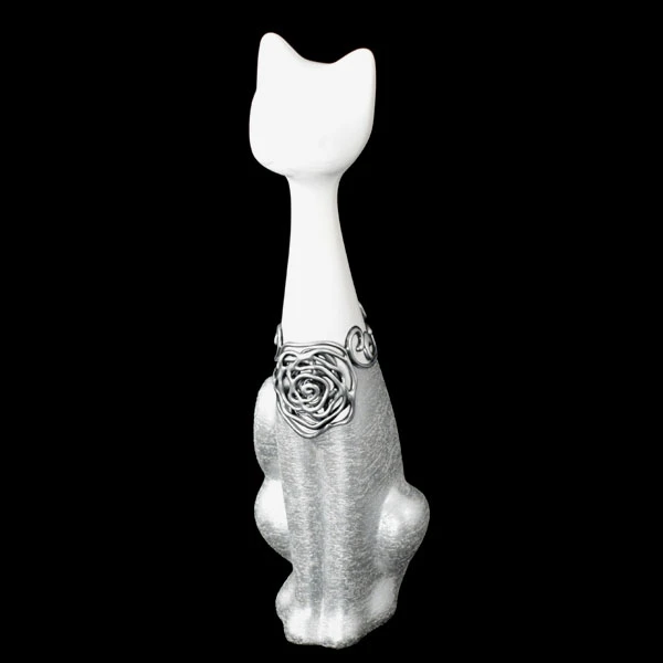 CER-KOT RUSKI ŚREDNI *1/2 RÓŻA-BIAŁY* C-118-1/2R