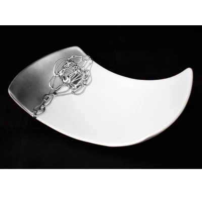 CER-PODSTAWKA LEŻAK DUŻY *1/2 SREBRO* C-262-1/2S