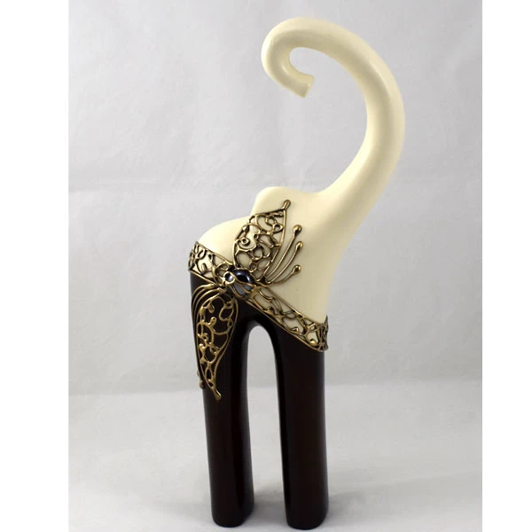 CER-SŁOŃ MODERN CHUDY DUŻY *DEKOR 1/2 VENGE/BRĄZ* C-335-1/2BR/V