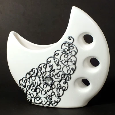 CER-WAZON KSIĘŻYC MAŁY *DECOR SREBRO* C-316DS