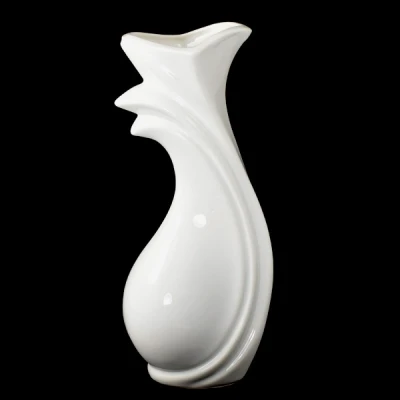 CER-WAZON PIÓRKO DUŻY *SZKLIWO BIAŁE* C-681SZB