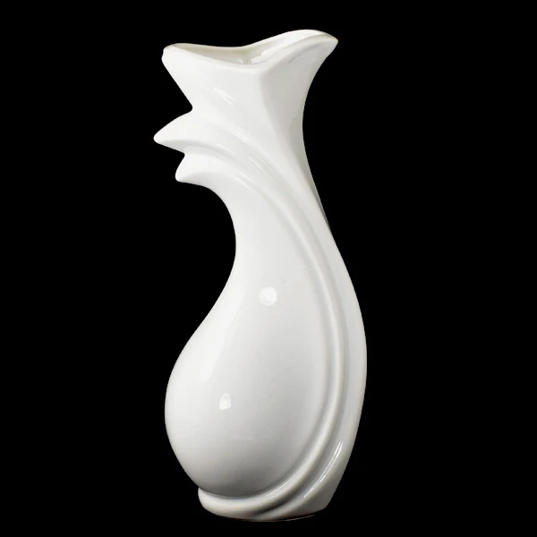 CER-WAZON PIÓRKO DUŻY *SZKLIWO BIAŁE* C-681SZB