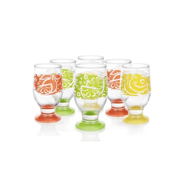 GLASMARK-6 SZKLANEK 270ML MIX OWOCOWY