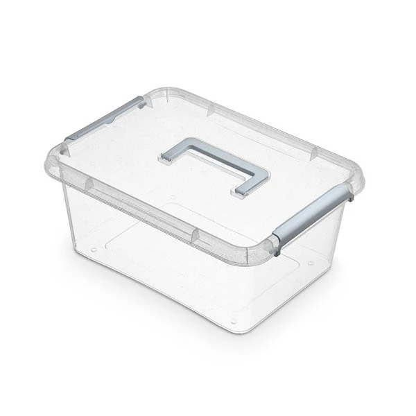 POJEMNIK *NANO BOX JONY SREBRA* Z RĄCZKĄ 12,5L Z/P 1523