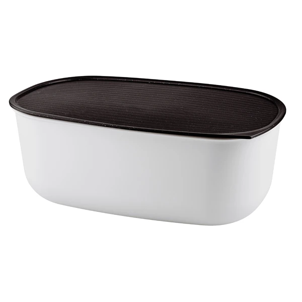 PRACTIC-POJEMNIK NA PIECZYWO BIAŁY/POKRYWA CZARNA